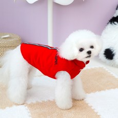 COUPETS 狗狗 Selle 防風外套, 紅色, 1個