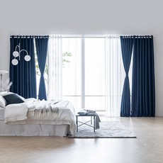 coverico 柔軟遮光窗簾, 海軍藍