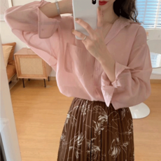여성용 두봄 여리여리 블라우스
