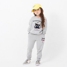 KIDSCREW 兒童刷毛Bonderple上下套裝