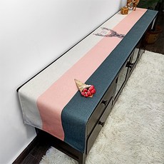 PDS홈 미니멀 라이프 현대적인 테이블 러너, 01, 40 x 280 cm