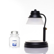 에인디 타이머 블랙 캔들워머 + 양키캔들 스몰자 104g 세트, 1세트, 미드나잇쟈스민