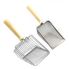 Artie Pet 不鏽鋼網狀貓砂鏟 2件組, TYPE01, TYPE02, 1套