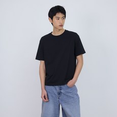 마인드브릿지 남녀공용 크롭 티셔츠 M1TS3150