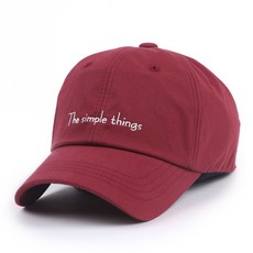 iamcap Simple things 刺繡棒球帽