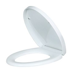 RIVER-GREEN V型硬質馬桶蓋中號, 白色的, 1個