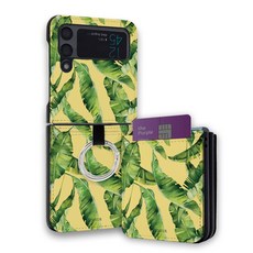 스메르 디자인 링 카드수납 가죽 휴대폰 케이스