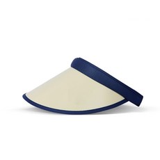 女用 Urban Flex 遮陽空頂高爾夫球帽, 海軍藍 + 白色, 1個