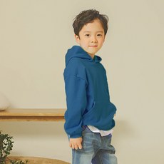 KIDSCODI 兒童款版型好看的寬鬆連帽T恤