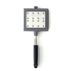 IH感應單柄方形鬆餅烤盤, 1入, 14*12cm