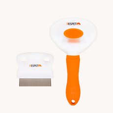 Respet 全效合一雙面寵物刷, 多色, 1組