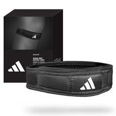 adidas 愛迪達 綁帶護膝, 1個, 黑色