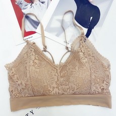 I Love Myself 無胸墊蕾絲哺乳內衣