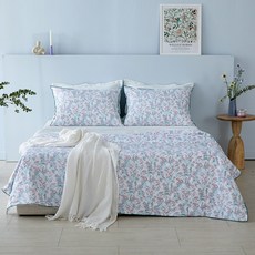 LAURA ASHLEY Jenny 涼感夏被, 粉紅色