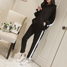 모이르벨라 여성용 슈아 트레이닝 후드 티셔츠 + 바지 세트