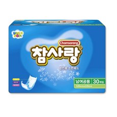 참사랑 파워흡수 소변용 패드, 1개, 30개입