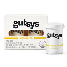 gutsys 鋅益生菌膠囊 8.4g, 2個, 14顆