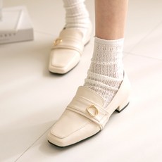 분홍코끼리 여성용 빅토리아 골드 로퍼 2.5cm