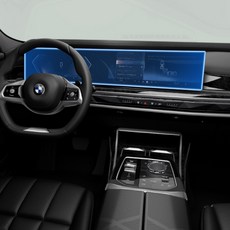 스코코 BMW 더 7시리즈 G70 지문방지 저반사 풀커버 네비게이션 액정보호필름 세트