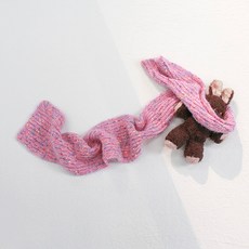 LuckyBambine 兒童軟餅乾針織圍巾