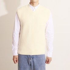 抓絨男士季節性針織背心