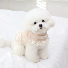 ITS DOG 有機芙蘿拉胸背帶, 粉紅色