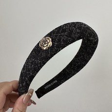 디멜디 플라워 패션 레트로 찡 헤어밴드