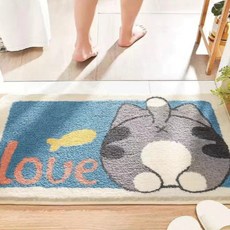 人造羊毛防滑腳踏墊, 貓