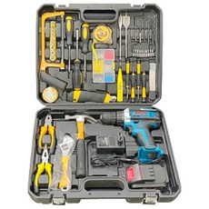 ATICA 21V 전동 해머 드릴 드라이버 올인원 풀세트 ND-1909, 1세트