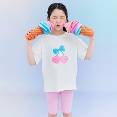 Bebezoo 女童櫻桃禮物上下裝套組