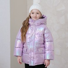 andiapple 女童冬季冠軍鐳射滑雪外套