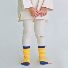 GOING KIDS 童款素色內搭長褲