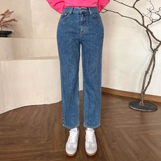 디아미뇽 여성용 메리미 일자 데님 팬츠