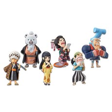 BANPRESTO One Piece World Collectible Wallcall WCF Wano Kuni vol.2 第 2 件套 6, 1套