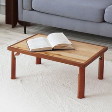 4MERIT Incia 實心雪松折疊桌 600 x 4MERIT 00 毫米, 木色