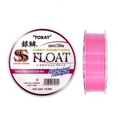 TORAY 東麗 HI-POSITION FLOTO 釣魚線 150m x 2p, 粉紅色