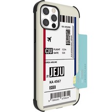 JUST4YOU 보딩 2 방탄콤보 카드 휴대폰 케이스