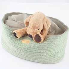 AMYLOVESPET Bodeum 內袋 M, 鋪棉薄荷綠, 1個