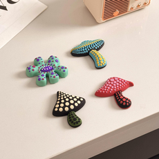 恩熙魔法 室內設計磁鐵 圓點風格 4件組, 混合色