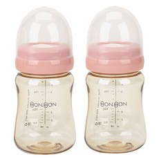 Dailylike BonBon PPSU奶瓶 200ml 2入, 無奶嘴, 粉色