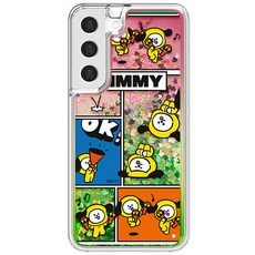 아이컬러즈 BT21 포커스 온 미 블링 아쿠아 휴대폰 케이스