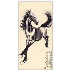 Lizjainey室內裝飾品 東方畫 馬 14 K13711