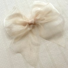 럭키밤비네 아동용 빅사이즈 엘프리본 집게핀