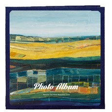 插畫封面記錄相冊 335*325*30mm, 2號(相冊)+白色(內頁), 60張