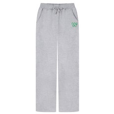 女款綠色字體線條寬褲 WTX_8003