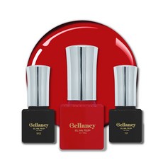 Looks bio Bellancy凝膠美甲一步膠+底膠+封層膠組, 1組, Bellancy Base 10ml+SN-9 10ml+Belanche Top 10ml
