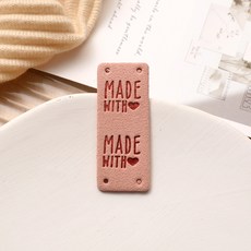 Khohimo 手工標籤 5W0212, 30個, 粉紅色