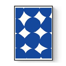 북유럽 포인트 거실 스타일 프레임 액자 세트 GEOMETRY, 골드