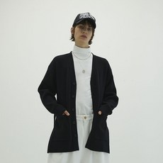 Hyiin 繫帶羅紋羊毛開襟衫