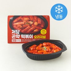 우양 저당 곤약 떡볶이 오리지널 (냉동), 300g, 1개
